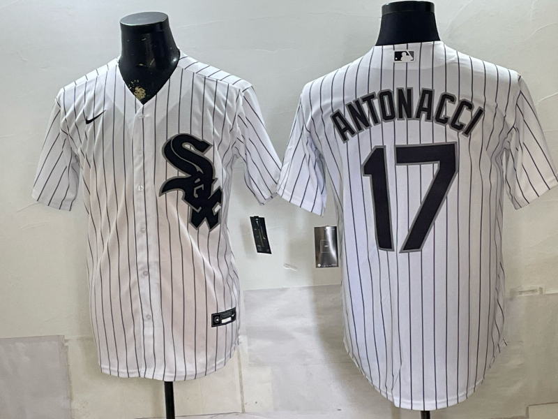 Men 2025 Chicago White Sox #17 Antonacci white Game Nike MLB Jersey 0722001